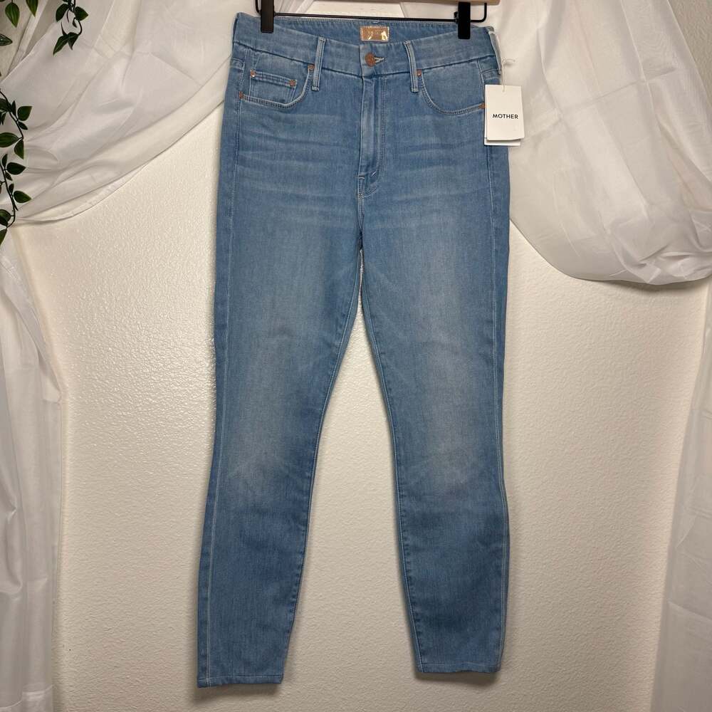 NEW Mother The Looker Ankle Fray Jeans Size 27